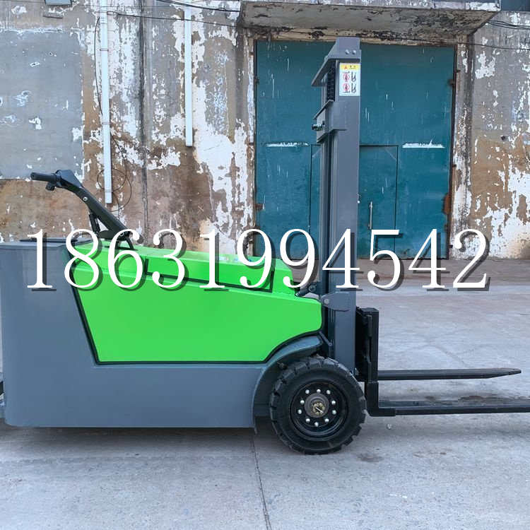 饶阳县小型电动叉车1吨2吨步行站驾式电瓶堆高充电装卸车液压升降车铲车